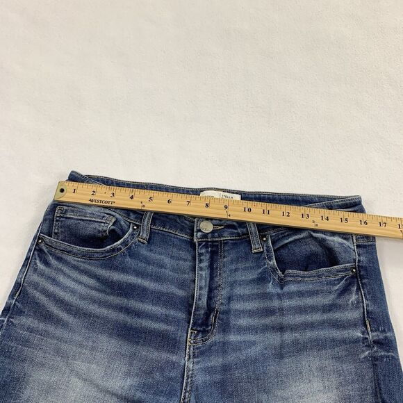 The Buckle BKE Stella Mid Rise Slim Fit Bootcut Jeans Size 33x33 1/2 Medium Wash - Picture 7 of 9
